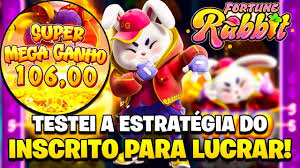 estratégia do jogo fortune rabbit